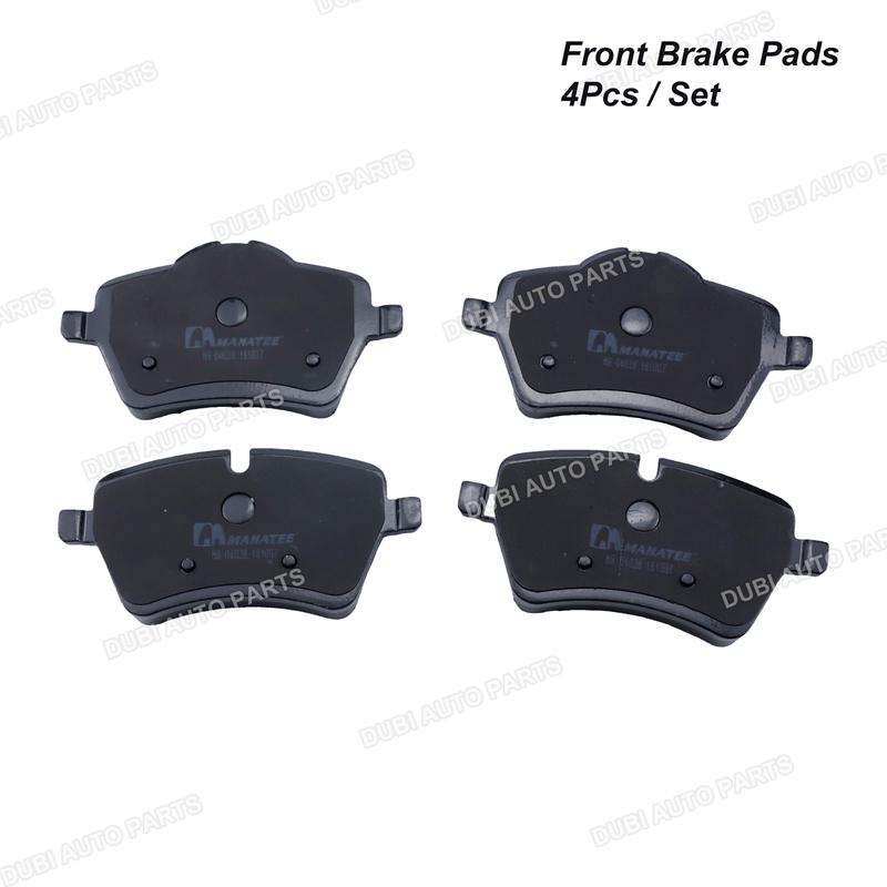 Front Brake Pads For MINI Cooper S D One CLUBMAN CLUBVAN COUNTRYMAN PACEMAN R50 R52 R53 R55 R56 R57 R58 R59 R60 R61 34112289146 чёрный
