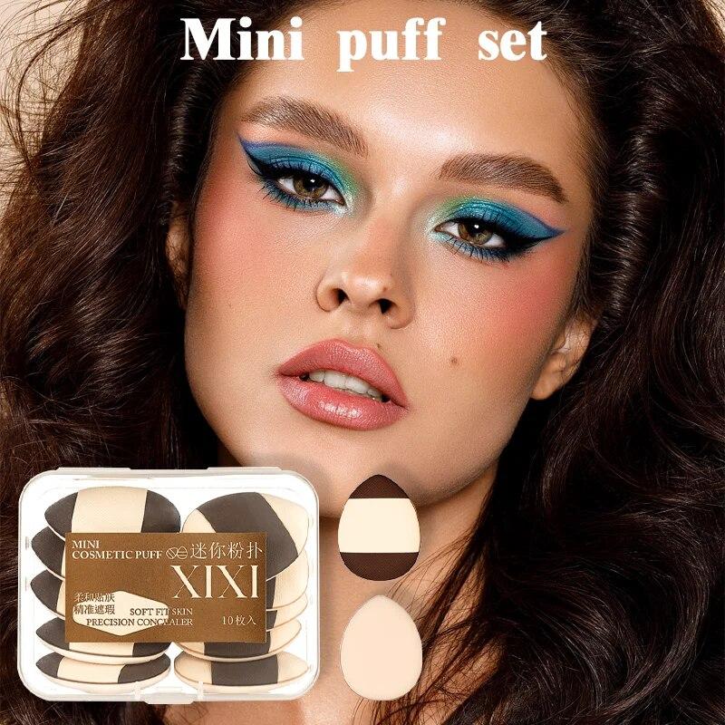 

Пуховка для большого пальца в упаковке, без пудры, губка для еды, сухой и влажный косметический инструмент двойного назначения, мягкий и липкий, приятный для кожи макияж