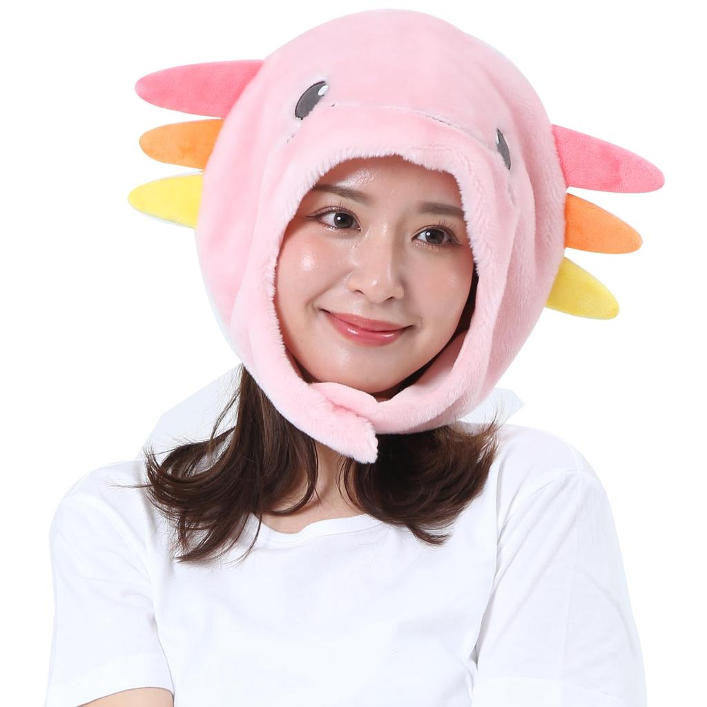 [SAZAC] Kigurumi Cap Hat Animal Axolotl Upa
