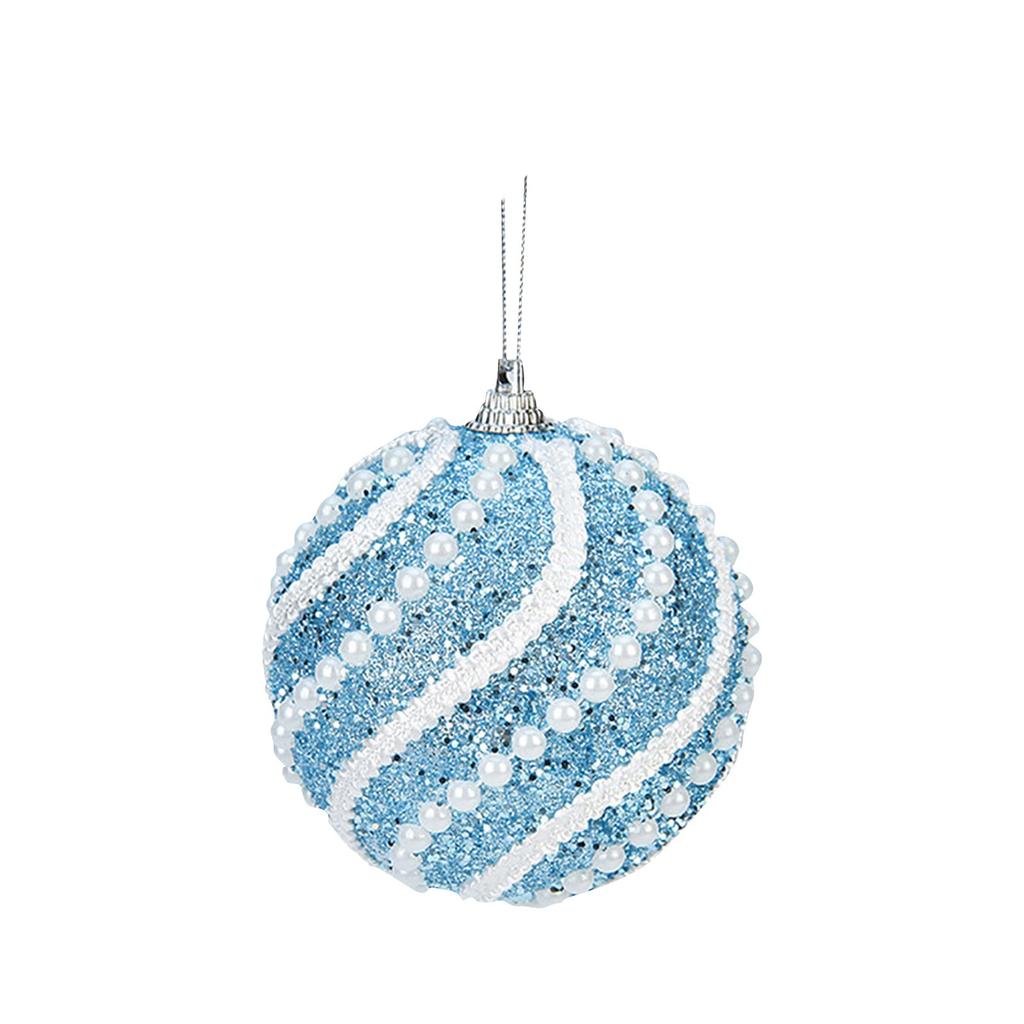 Decoración de árbol de Navidad Bola de Navidad Bola colorida Adorno colgante Bola colgante Decoración de Navidad 8 cm