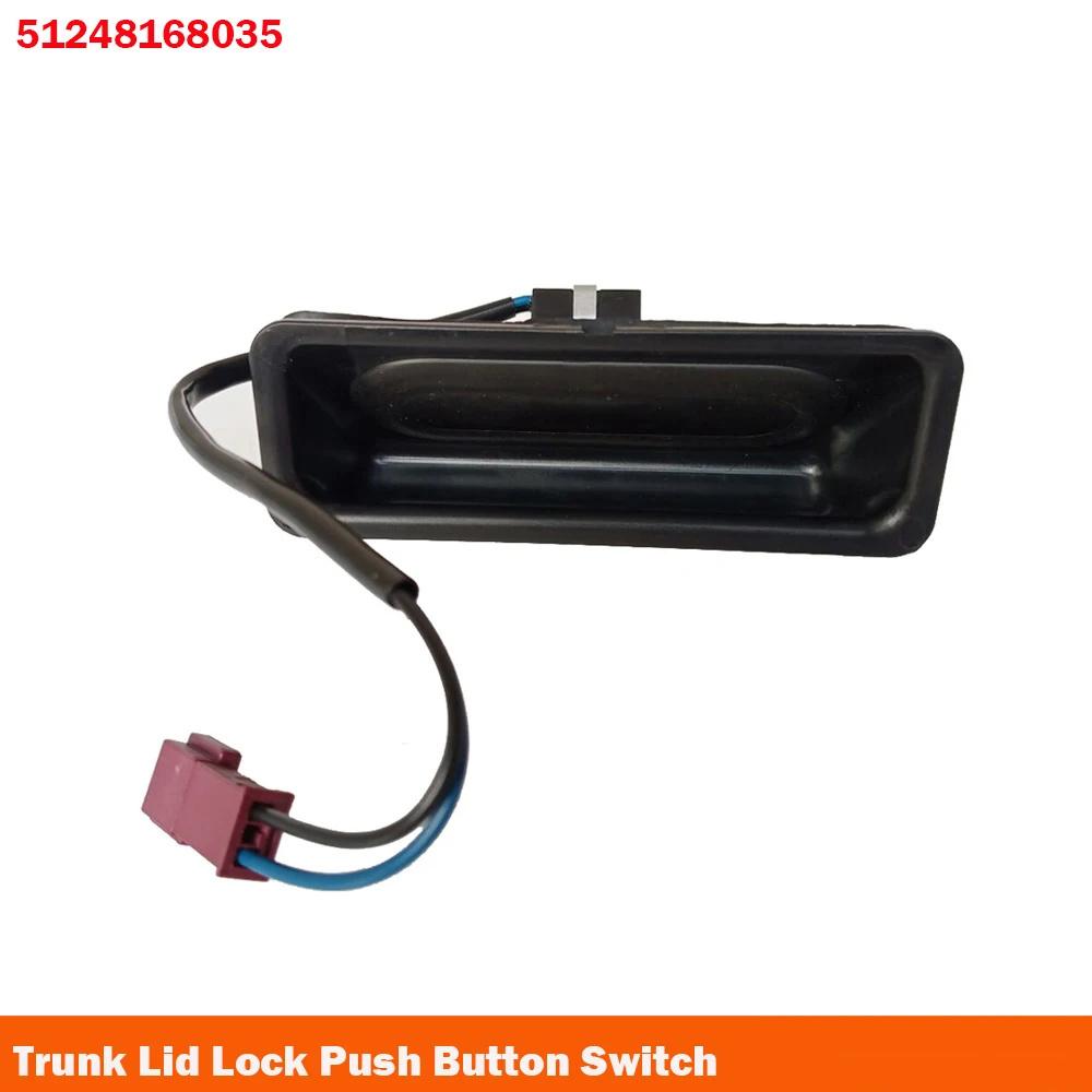 1X Trunk Lock Push Button Handle Switch 51248168035 For BMW 5 Series E39 E60 E61