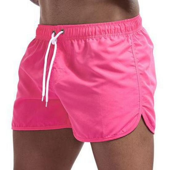 Men's Multicolor Polyester Running and Beach Shorts
