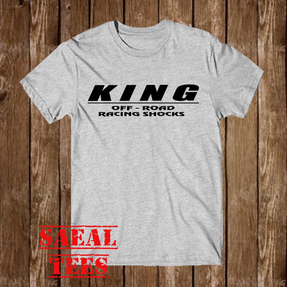 

KING Off Road Racing Амортизаторы Мужская серая футболка Размеры S-5XL Унисекс футболка XXL