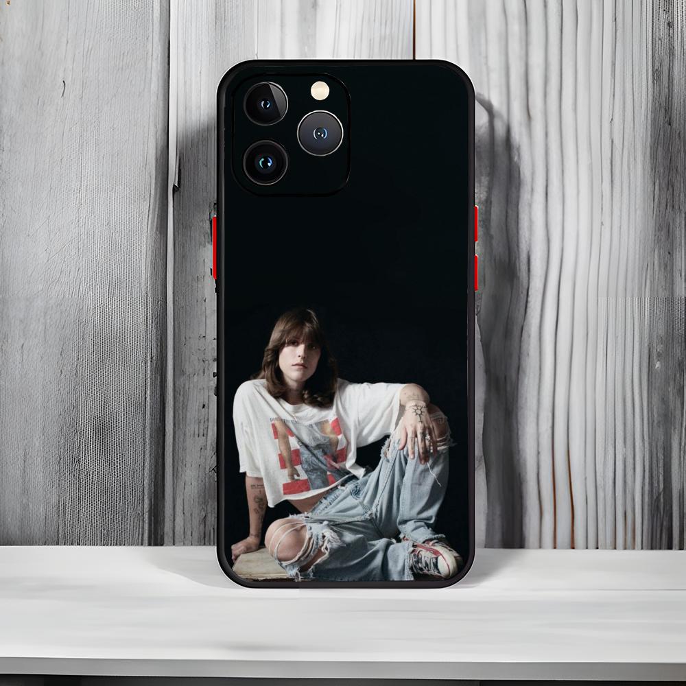 Emotional Indie Singer E-Ethel Cain Phone Case Black Matte Thin Phone Case For iPhone17 16 15 14 13 ProMax