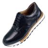 Neue Herren Lederschuhe Kopfschicht Rindsleder täglich Outdoor lässig Schnürschuhe Übergröße Schuhe Senior Brock Schuhe A21