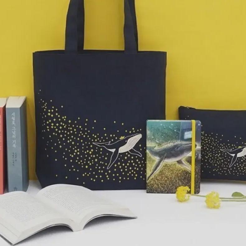 

Эко-сумка и мешочек Aladdin Goods Sewol Ho Whale