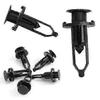 Car Fastener Clips for Toyota 30Pcs Black Plastic Push-type