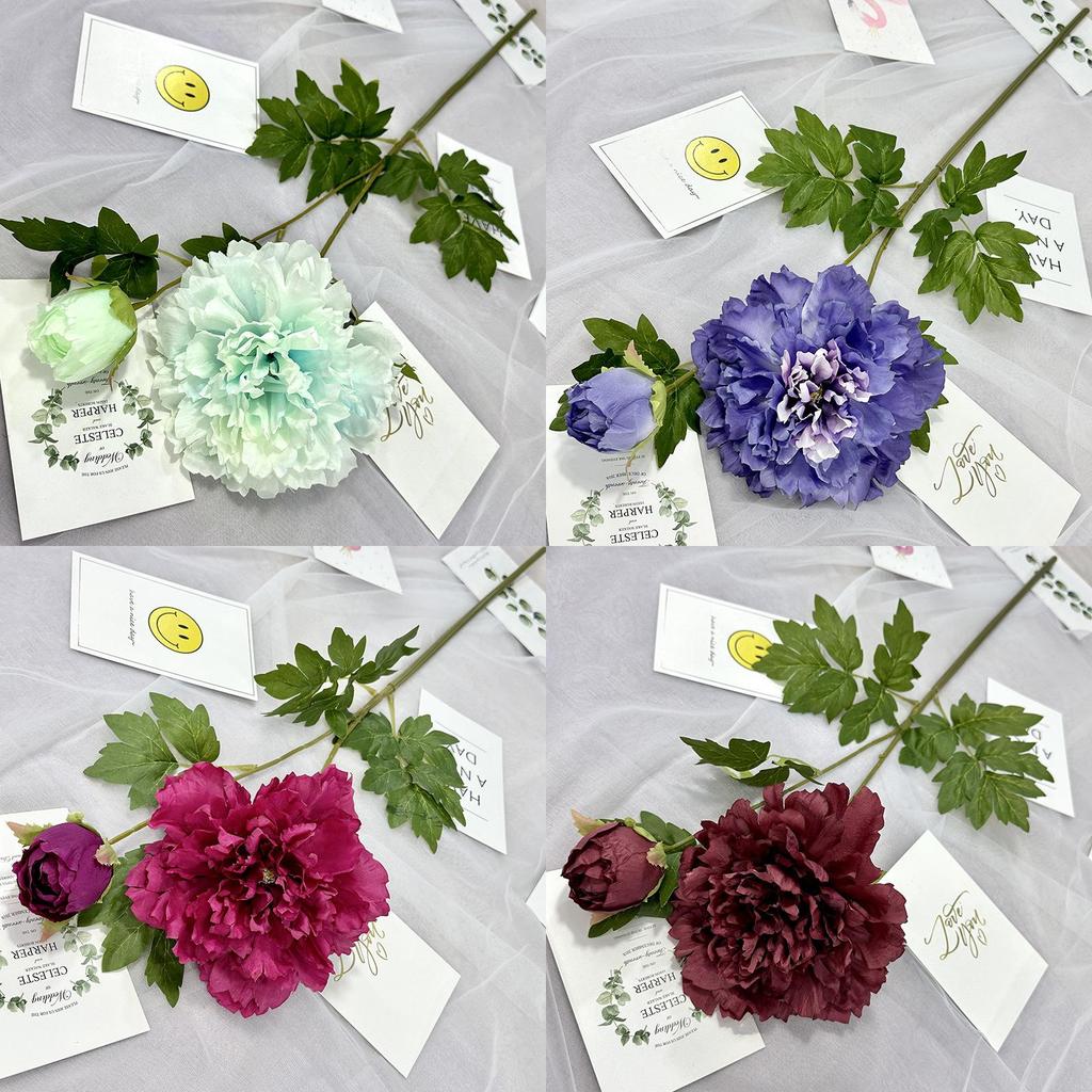 Silk Peony Wedding Aisle Decoration Flowers For Home And Event Decor