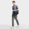 Fila Tennis Classic Fashion Simple Sports Tennis Casual Versatile Comfortable Knitted Short Sleeve Polo Shirt Men Tops Dark-Gray A51M623101FDY
