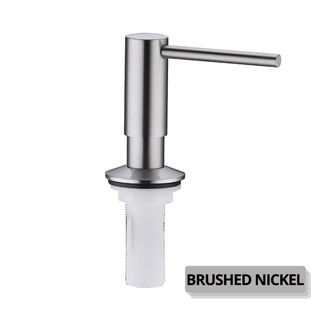 

Матовая черная силиконовая трубка из нержавеющей стали с пресс-головкой для мытья посуды, дозатор мыла, устанавливаемый на борт, удлиненный шланг, резиновый