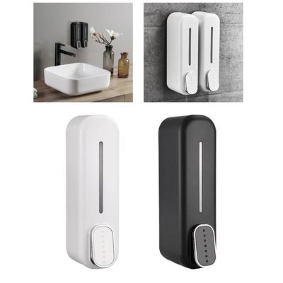Plast Manuell Hand Schampo Duschgel Dispenser 300ml för Restaurang Kontor