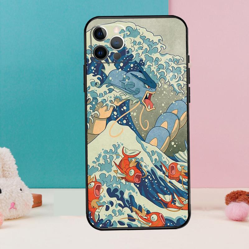 The Great Wave off Kanagawa Phone Case For iPhone 17 Air 16 15 13 12 11 14 Pro Max 12 13 mini 15 16 Plus 16e Cover Coque