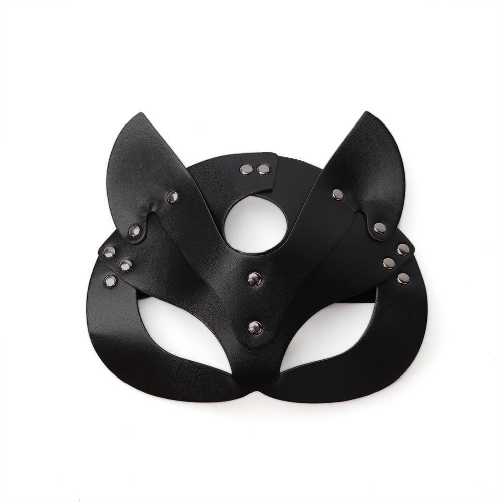 Leather Lingerie Bondage Restraint for Erotic Nightclub or Bar Performance