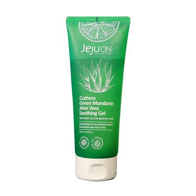 Jeju On Cutera Green Tangerine Aloe Vera Soothing Gel, 200ml, 1 Unit