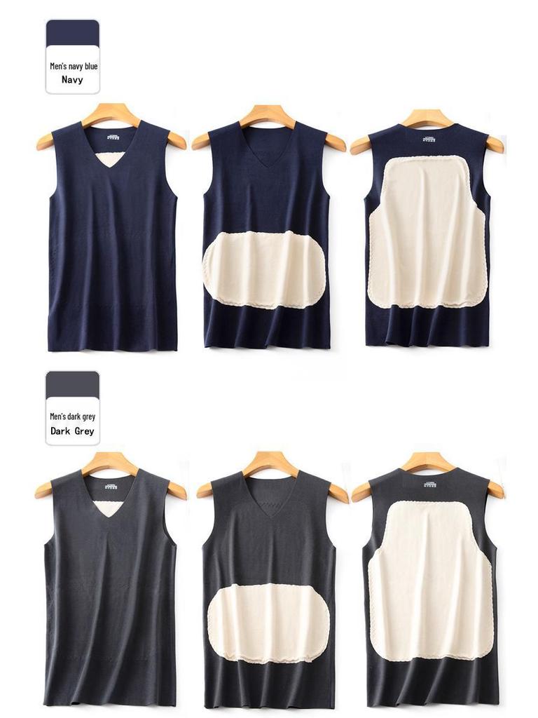 Men's and Women's Reversible Fleece Vest: Breathable Warm Base Layer for Autumn & Winter