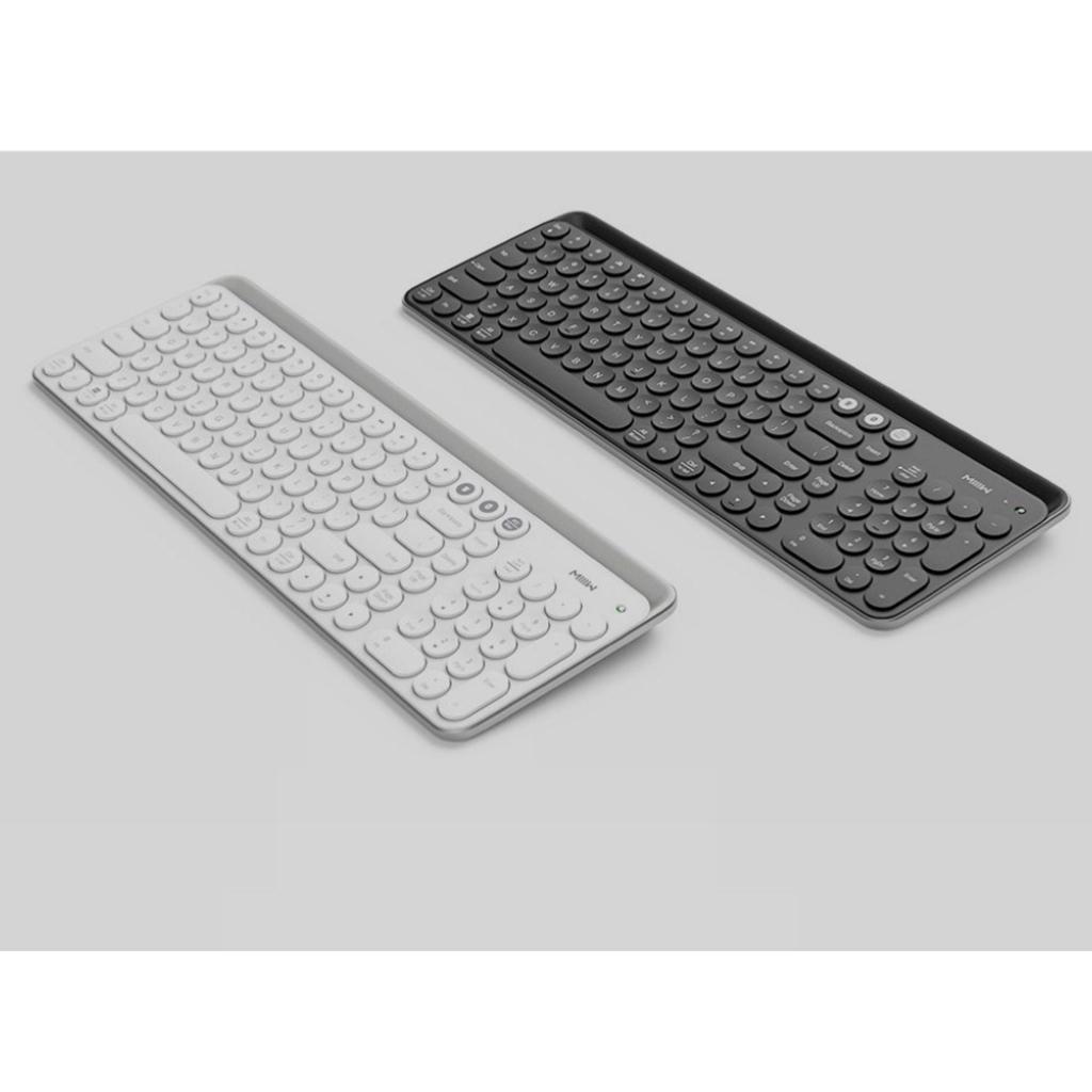 Dual-Channel Keyboard, 2.4 GHz/ With Soft Smartphone Stand Slot, Supporting Multi Switching- Black