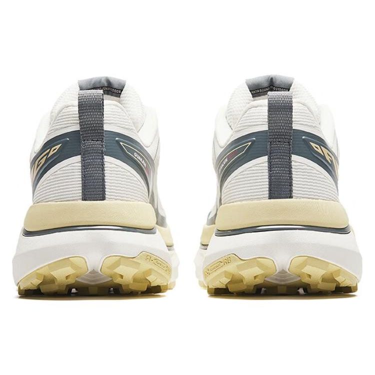 Anta Champion Series Ago Breathable Low-Top Running Shoes Men sneaker White Gray 912416606A-3