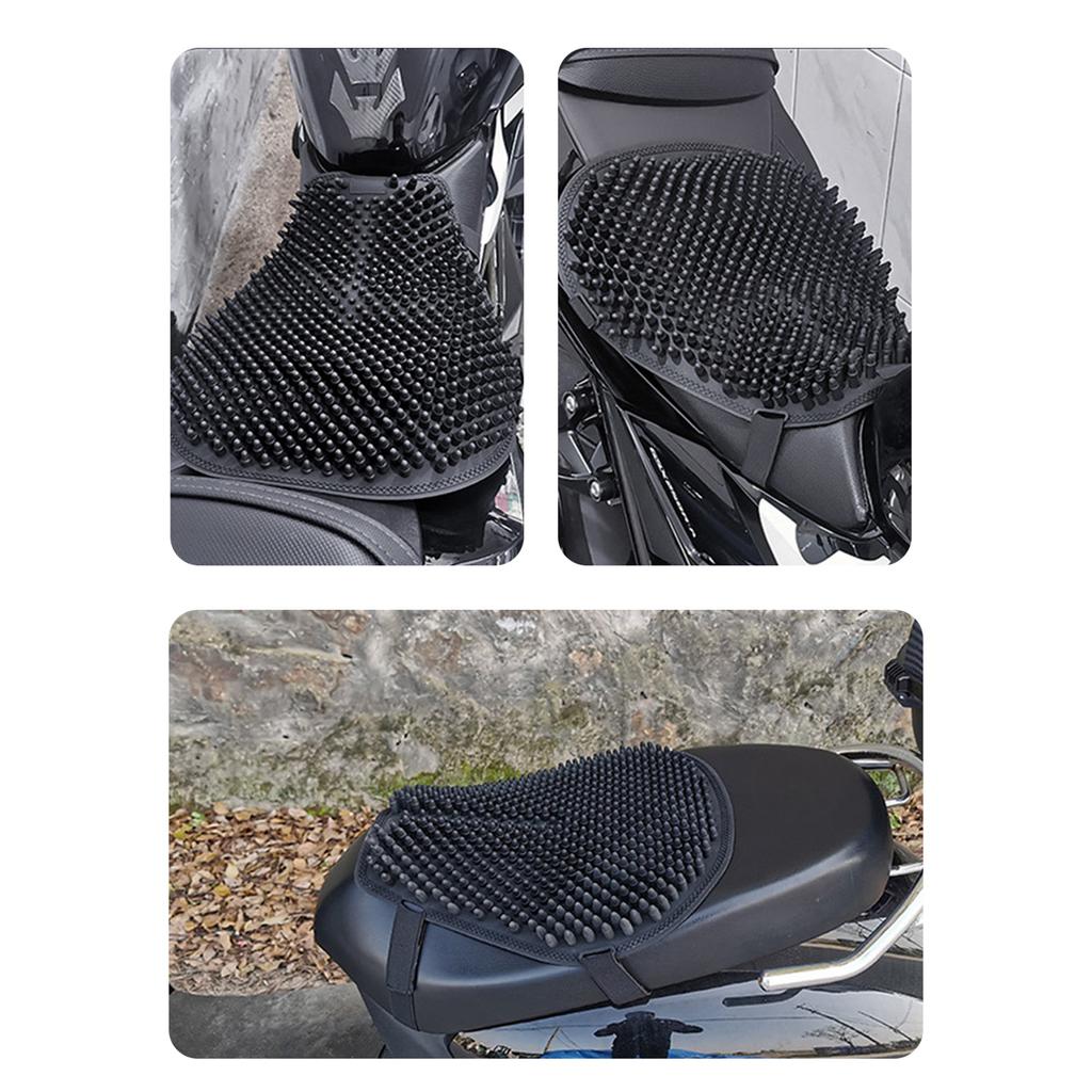 Motorcycle Silicon Seat Cushion,Ergonomic Cushion ,Pressure Relief Ride for Riding To Relieve