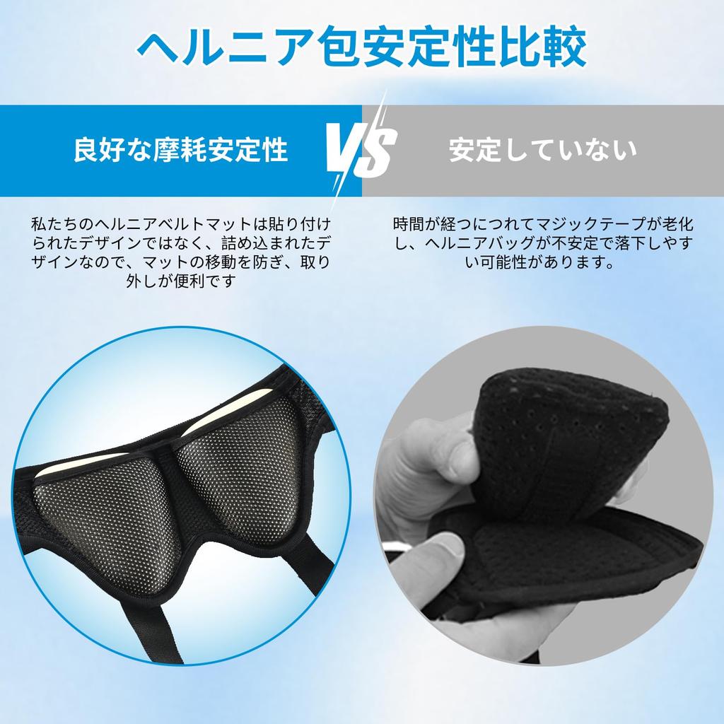 Inguinal Hernia Belt Double Inguinal or Sports Hernia Use 2 Removable Compression Pads For Men and Women (Hernia Support Belt) Size M