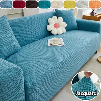 1 pièce Housse de canapé élastique Jacquard Réglable Antidérapante Extensible Housse de canapé Protecteur de canapé pour salon Décoration de maison