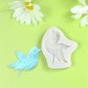 Vogelmuster Silikonformen zur Herstellung von Fondant-Kuchenformen, Dekorations-Backwerkzeug zur Herstellung von Schokolade-Fondant-Dessert
