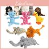 Handcrafted Animal Pet Toys For Dogs Featuring Colorful Cotton Rope Durable Chew Duck Giraffe Moose Ideal For Interactive Playtime