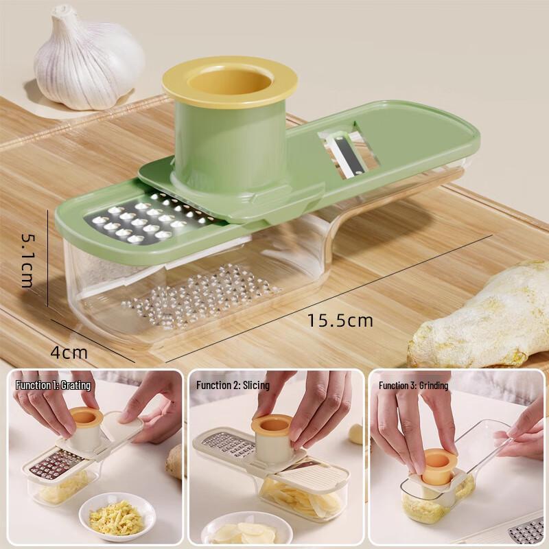 ZISIZ 3-in-1 Multi-functional Food Grater