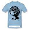 ANGELA DAVIS LO DIJO MEJOR Camisetas Negras de Manga Corta Novedad para Hombre Black Lives Matter Anonymous Ropa de George Floyd