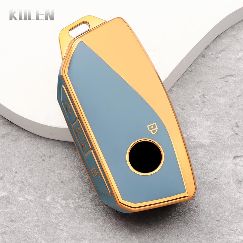 Tpu Car Remote Key Case Cover Shell Fob For Bmw Energy I7 Xm Ix X7 G07 Lci I20 U11 7 Series G70 G09 U06 G81 M3 Accessories