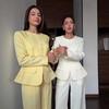 Women's Autumn 2025 Casual Blazer and Trousers Set for Workplace
