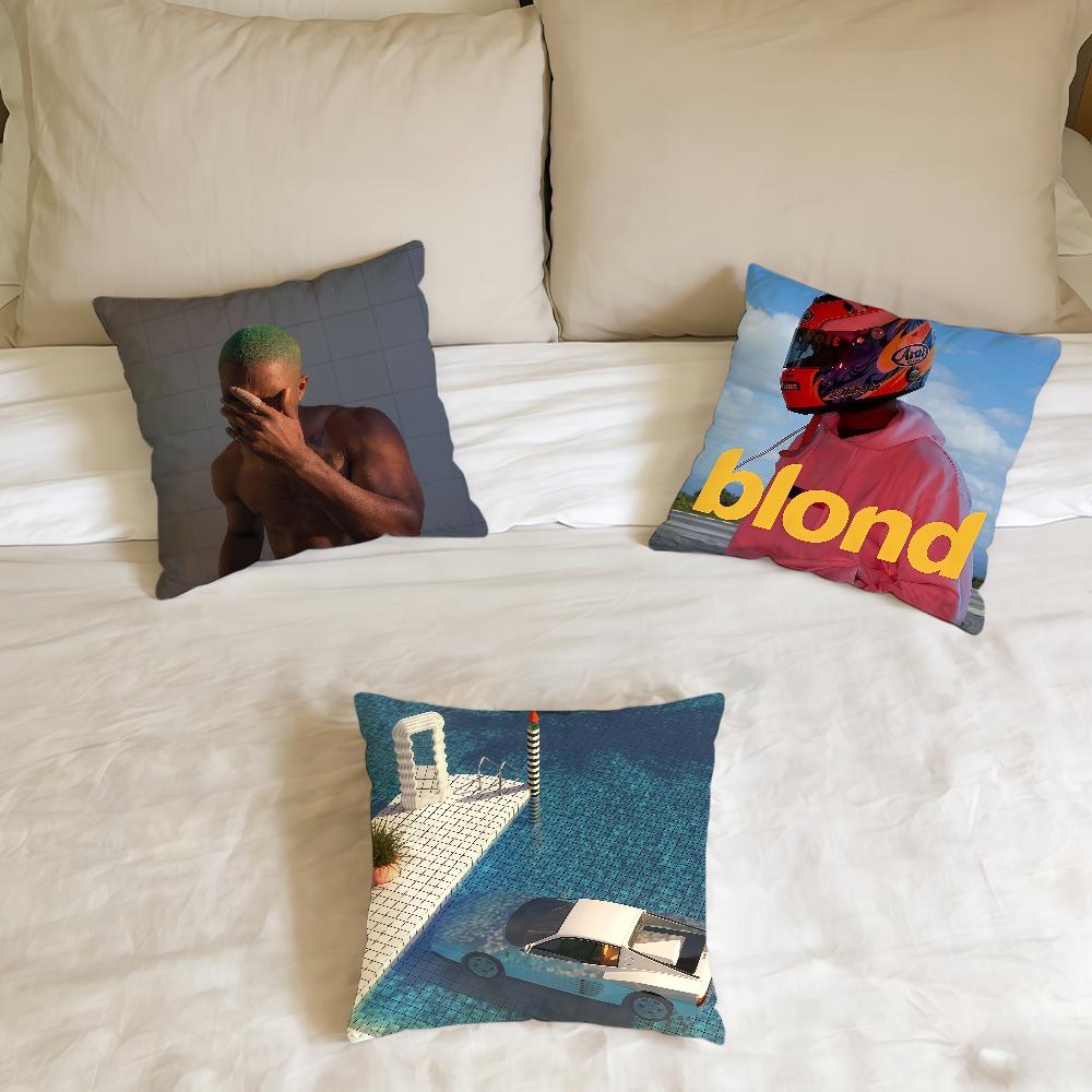 Creator Music F-Frank O-Ocean cushion cover Home Office Birthday Anniversary Gifts Soft Skin Friendly Cushion Cover