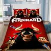 Cartoon Duvet Cover Pillowcase FerdinanBedding Set Adult Boy Girl Bedroom Decoration Children Single Double Large Size