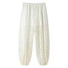 2026 Spring European Style Women's Lace Elastic Waist Loose Pants