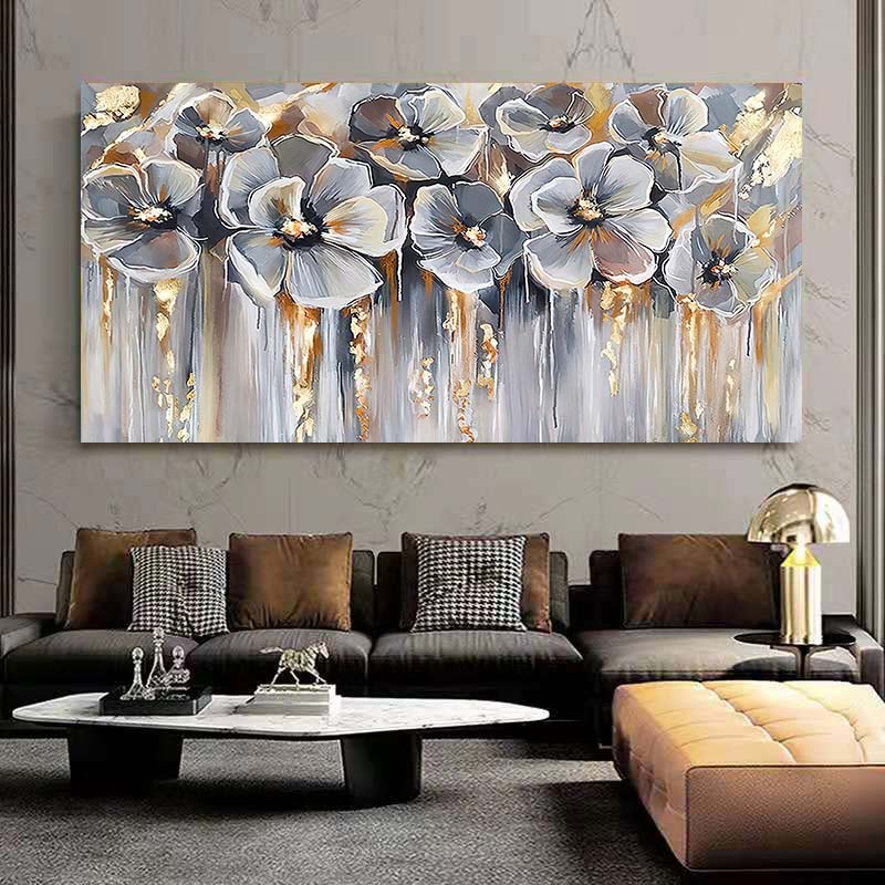Abstract Flower Landscape Canvas Painting Art Wall Art Picture Posters and Prints Wall Painting Living Room Home Decoration