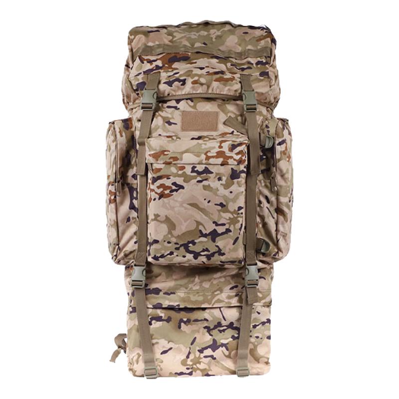 Large Capacity Camouflage Hiking Backpack with Steel Frame