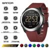 Sanda Unisex Student Party Watch: Colorful Lights, Multi-functional, Waterproof Sports Electronic Watch