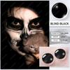 Eyeshare Cosplay Farbkontaktlinsen für Augen Halloween-Linsen Blaue Augenkontaktlinsen Schwarze Linsen Jahreslinsen 14,5 mm