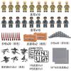 Ungiftiges Zweiter Weltkrieg Puppen Set Sammlung Militär Serie Waffen Sandsäcke Figuren Bauspielzeug Creeper Für Kinder Lernspielzeug