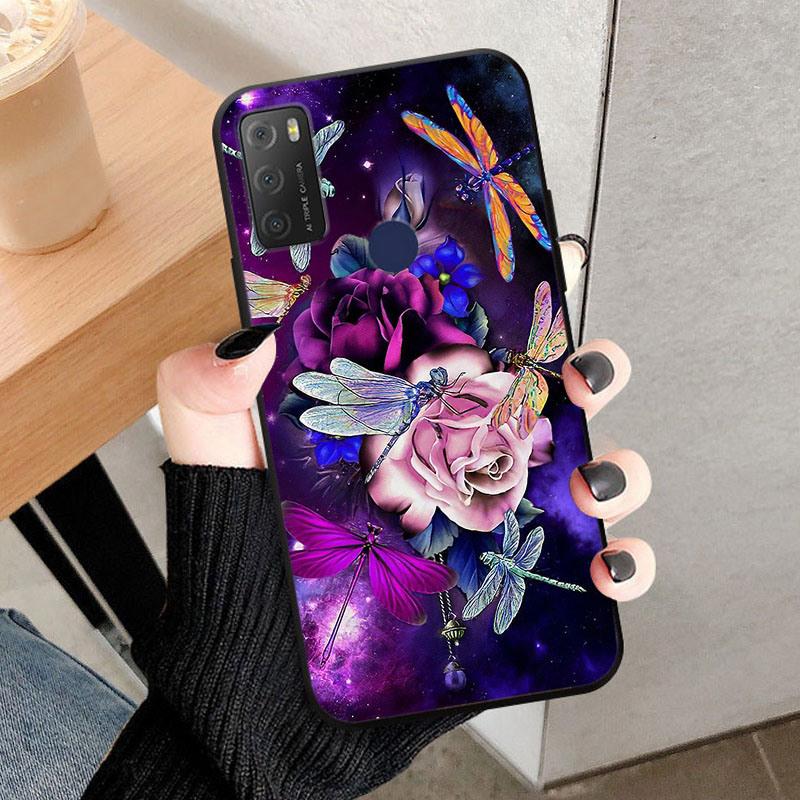 For Alcatel 1S 2021 Cases 6025H 6025D Wolf Lion Soft TPU Silicone Phone Cases For Alcatel 1 S 2021 Back Cover Bumper Funda Coque