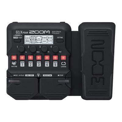 ZOOM Zoom G1X FOUR Gitara z Pedałem Czarny Czarny Multi-Efektor