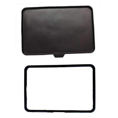 Black Protective Cover Silicone Screen Protection Cover for Thermomix TM7 Device Protection