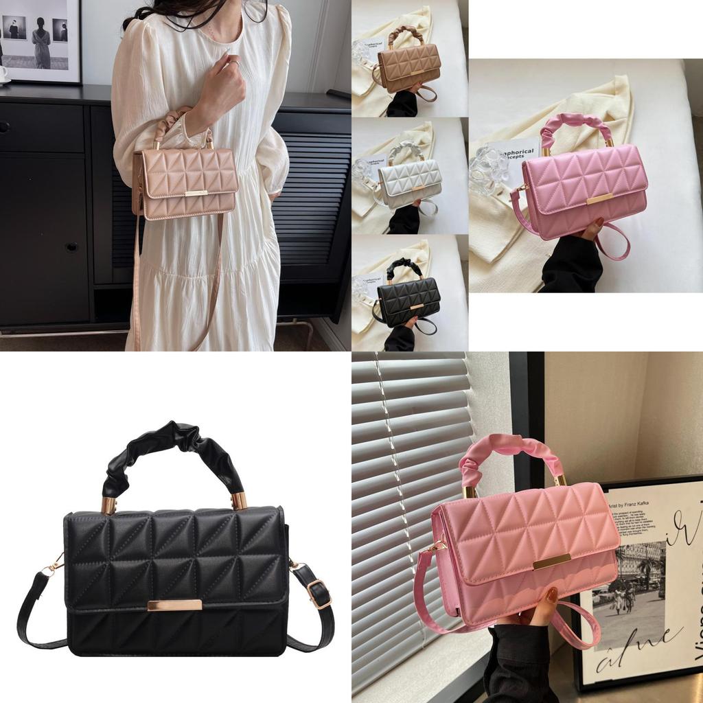 Fashionable Pu Leather Small Crossbody Bag Trendy Street Style Handbag For Women 2023