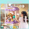 Ufo Catcher Toy Claw Machine With Plastic Material For Kids Gift And Home Play