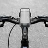 Bike Phone Holder Bracket, Motorcycle Phone Mount Adjustable Bike Handlebar Cell Phone Clamp Scooter Mobile Phone Clip