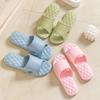 Slippers women's summer indoor couple home home soft bottom non-slip bathroom slippers bath silent couple cool slippers men