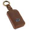 [COM4SPORT] Mazda Key Case, Genuine Leather, Roadster, Leather, Key Cover, Mazda 3 Accessories, Braun