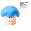 Mini Resin Mushroom Figurines Cute Miniature Mushroom Crafts Small Fairy Garden Ornaments for Lawn Bonsai Decoration Home DIY Micro Landscape