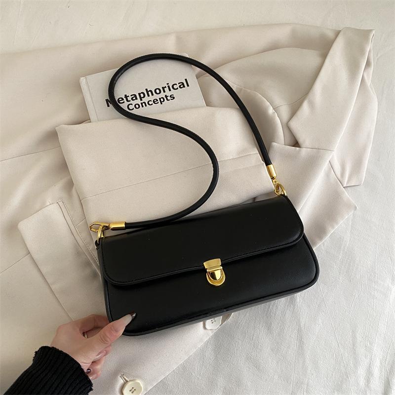 Small-scale High-end Baguettes, Stylish Cross-body Bag, Simple Shoulder Bag for Women