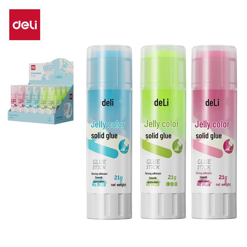 Deli Jelly Color Solid Glue Stick