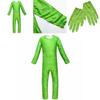 Eye-catching Grinch Cosplay Costume For Kids Perfect For Halloween Parties!